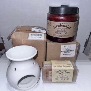 At Home America Lot | NEW | Scentennial Candle, Waffle Bars & Waffle Bar Difuser